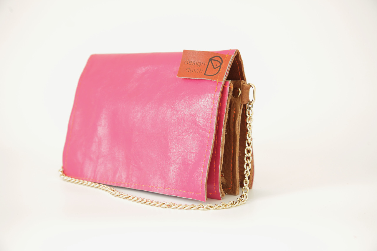 Design dutch tas roze